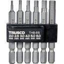 【SALE価格】TRUSCO 六角ビットセット ( THB-6S ) トラスコ中山(株)