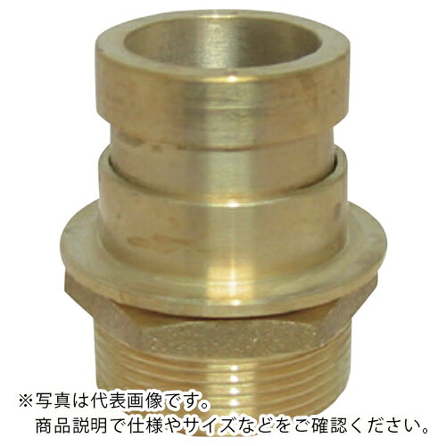 【SALE価格】IWA ( 岩崎製作所 ) 黄銅製 町野式媒介金具 C103 町野オス×管用テーパネジ男(Rネジ) ( 36C075B )