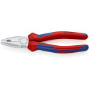 【SALE価格】KNIPEX ペンチ クロムメッキ仕上げ コンフォートハンドル 200mm ( 0305-200 ) KNIPEX社