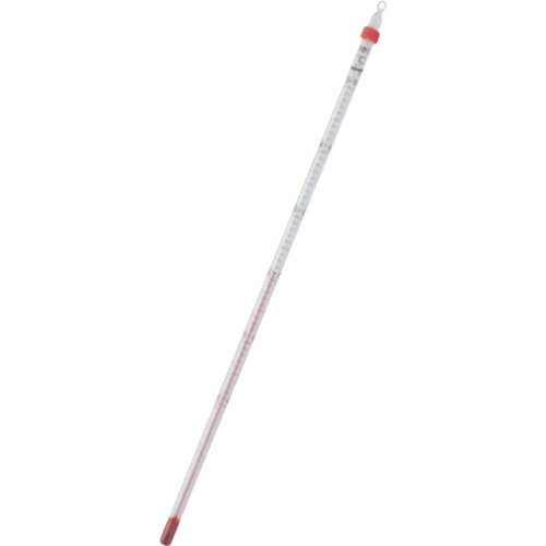 佐藤 アルコール棒状温度計 0～50℃ 30cm （） ( 0220-00 ) （株）佐藤計量器製作所