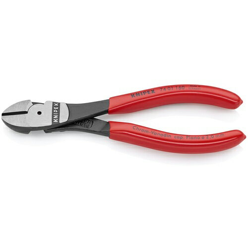 KNIPEX 強力型ニッパー プラスチックハンドル 160mm ( 7401-160 )