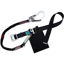 【SALE価格】TSUYORON 胴ベルト型墜落制止用器具(伸縮タイプ)ノビロン(BK) 黒 Mサイズ ベルト幅50MM×長さ1200MM ( TB-NV-599-BLK-BK-M-BP ) 藤井電工(株)