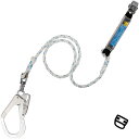 【SALE価格】TSUYORON フルハーネス用ランヤード シングルランヤード ロープ式 ( THL-93SV-311-R23-BP ) 藤井電工(株)