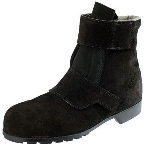 シモン 安全靴 中編上 マジック式 528黒床靴 26.0cm ( 528BKT-26.0 ) (株)シモン