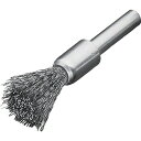 【SALE価格】LESSMANN 軸付エンド型ブラシ 鋼線0.3 Φ12 ( 451161 ) LESSMANN社