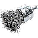 【SALE価格】LESSMANN 軸付エンド型ブラシ ステンレス線0.3 Φ30 ( 456361 ) LESSMANN社