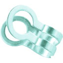 TRUSCO カップリング 2.3~2.5mm用 10個入 ( TCPB-23 ) トラスコ中山(株)