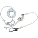 【SALE価格】TSUYORON 水平移動用緊張器付親綱 緊張器GCハリップ+水平親綱 三つ打ちナイロンロープφ16×10m GCH-10 ( GCH-10-B...