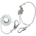 【SALE価格】TSUYORON 水平移動用緊張器付親綱 緊張器GCハリップ+水平親綱 三つ打ちナイロンロープφ16×20m GCH-20 ( GCH-20-BX ) 藤井電工(株)