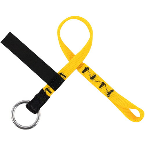 TSUYORON フルハーネス安全帯用連結ベルト 黄 長さ500MM NR-2-50-Y ( NR-2-50-Y-HD ) 藤井電工(株)