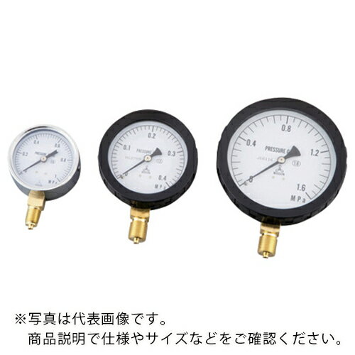 AS ( アズワン ) 汎用圧力計A形φ100 G3/8B1.6 ( 1-7508-06 ) 【メーカー取寄】