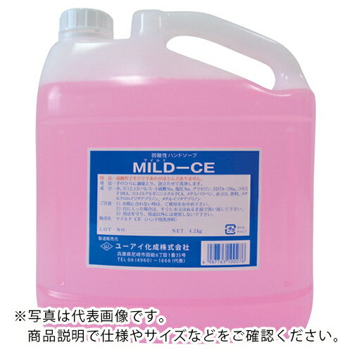 AS ( アズワン ) 石けん液ユーアイマイルドCE 4.2Kg ( 4-087-02 ) 【メーカー取寄】