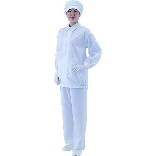 AS アズピュアCRジャケットTJW 白 3L ( 1-2282-04 ) アズワン(株) 【メーカー取寄】