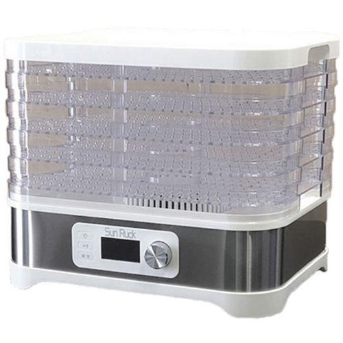 グリーンクロス フードドライヤー 食品乾燥機 大容量5段トレイ 35~70℃ 温度調節 タイマー付 ( 63000518..