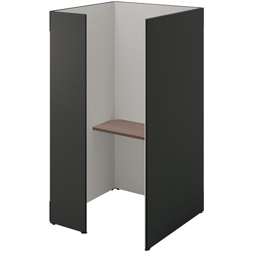 NAIKI クローズブース ソロコート SCP型/外側パネル:サテンブラック/内側パネル:グレーH1900 ( SCP19104T-SBGL-CA ) (株)ナ...