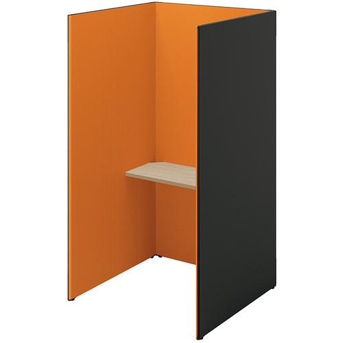 NAIKI クローズブース ソロコート SCP型/外側パネル:サテンブラック/内側パネル:オレンジH1900 ( SCP19103T-SBOR-SO ) (株)...