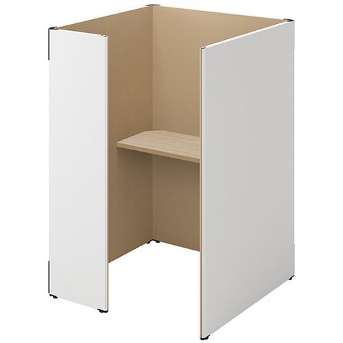 NAIKI クローズブース ソロコート SCP型/外側パネル:サテンホワイト/内側パネル:キャメルH1500 ( SCP15104T-SWCA-SO ) (株)...