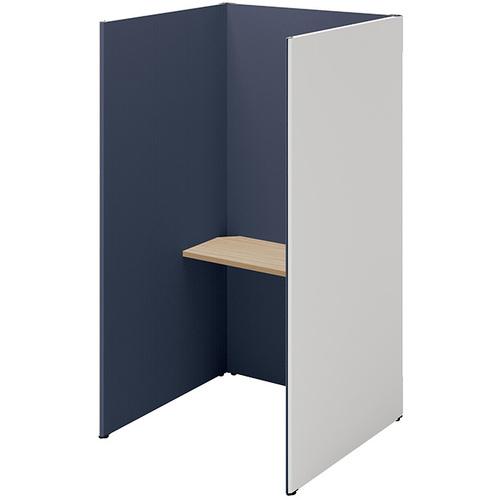 NAIKI クローズブース ソロコート SCP型/外側パネル:サテンホワイト/内側パネル:ダークブルーH1900 ( SCP19103T-SWDBL-SO ) ...