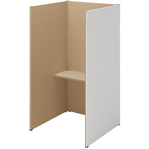 NAIKI クローズブース ソロコート SCP型/外側パネル:サテンホワイト/内側パネル:キャメルH1900 ( SCP19103T-SWCA-SO ) (株)...