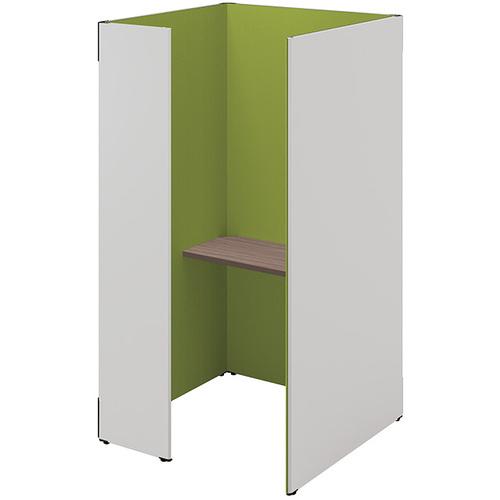 NAIKI クローズブース ソロコート SCP型/外側パネル:サテンホワイト/内側パネル:グリーンH1900 ( SCP19104T-SWGR-CA ) (株)...