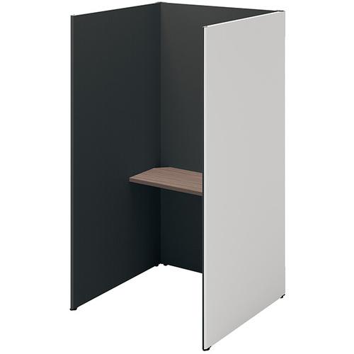 NAIKI クローズブース ソロコート SCP型/外側パネル:サテンホワイト/内側パネル:ブラックH1900 ( SCP19103T-SWBK-CA ) (株)...