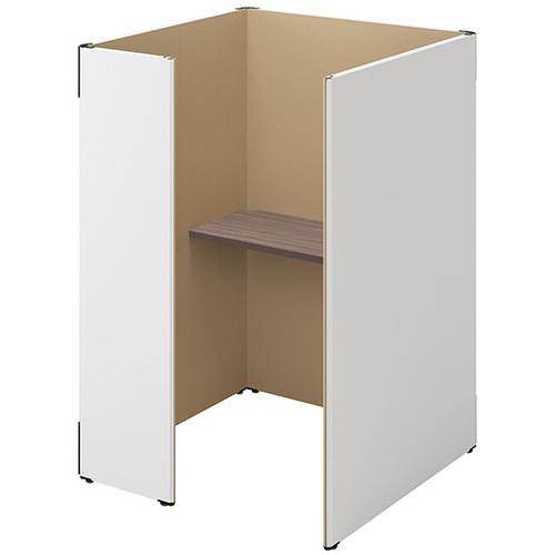 NAIKI クローズブース ソロコート SCP型/外側パネル:サテンホワイト/内側パネル:キャメルH1500 ( SCP15104T-SWCA-CA ) (株)...