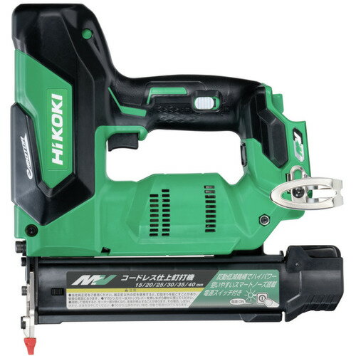 HiKOKI 36Vマルチボルト コードレス仕上釘打機40mm 本体のみ ( NT3640DA-NNK ) 工機ホールディングス(株)