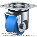 ユーエイ プレート式 自在 低床キャスター モノマーキャストナイロン 車輪径65mm Hタイプ UHG型 取付寸法78×78 ( UHG-65MC ) (株)ユーエイ キャスター事業部