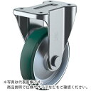 ユーエイ プレート式 固定 キャスター ウレタン 車輪径200mm Jタイプ K型 取付寸法112×63 ( UWK-200 ) (株)ユーエイ キャスター事業部