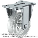【SALE価格】ユーエイ プレート式 固定 キャスター 透明ポリカーボネート 車輪径25mm Gタイプ GR型 取付寸法29×0 ( GR-25PC ) (株)...