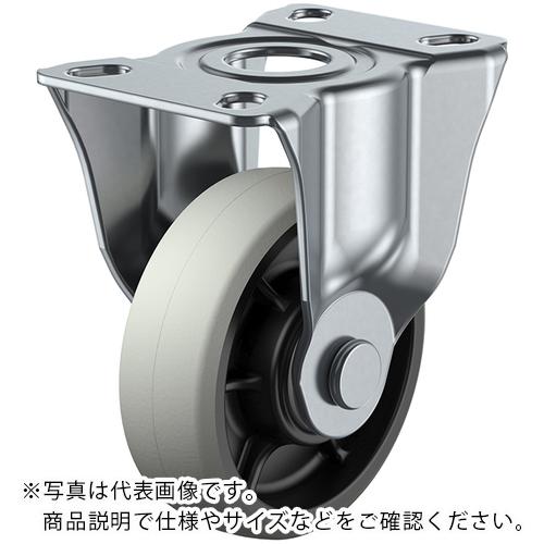 ユーエイ プレート式 固定 キャスター ウレタン 車輪径125mm Jタイプ SK型 取付寸法80×80(75×75) ( SK-125GU ) (株)ユーエイ キャスター事業部