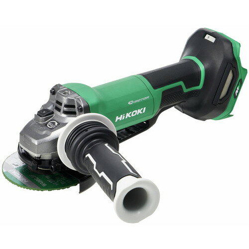 HiKOKI コードレスディスクグラインダ 36V 100mm パドル式スイッチ 本体のみ ( G3610DD(NN) ) 工機ホールディングス(株)