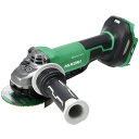 HiKOKI コードレスディスクグラインダ 36V 100mm パドル式スイッチ 本体のみ ( G3610DD(NN) ) 工機ホールディングス(株)