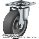 ユーエイ プレート式 自在 キャスター エラストマー 車輪径32mm Gタイプ G型 取付寸法30×24 ( G-32EL ) (株)ユーエイ キャスター事業部
