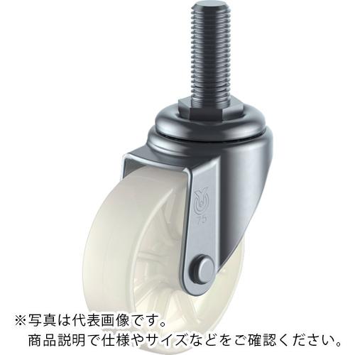 樂天商城 - ユーエイ ねじ込みキャスター自在車 100径ナイロン車輪 ピッチ1.75 ( ST-100N-M12-35 ) (株)ユーエイ キャスター事業部