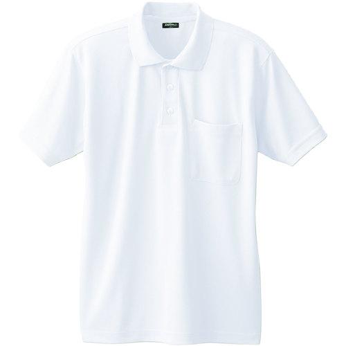 桑和 50397 半袖ポロシャツ(胸ポケット付き) ホワイト 6L ( 50397-00-6L ) (株)桑和