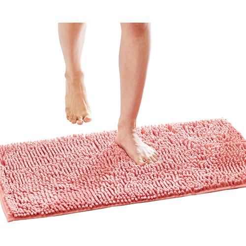 アイメディア マイクロファイバー吸水速乾大判バスマット コーラルピンク 50×80 ( 1010083 ) アイメディア(株)