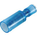 【SALE価格】TRUSCO 絶縁被覆付差込形ピン端子φ7.4 オス (15個入) ( T-PC-4020M (15コイリ) ) トラスコ中山(株)