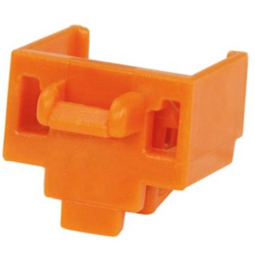 特長：RJ45ジャックにはめ込み不正接続、誤接続を防止します。RJ45ジャックの寸法規定に適合していれば使用可能です。専用工具以外では取り外せず、物理的セキュリティー用途に最適です。1袋に1個専用工具が付いています。用途：ネットワーク機器や情報コンセントへの不正な接続を防止。仕様：色：オレンジ幅(mm)：11.63奥行(mm)：13.01高さ(mm)：10.12使用温度範囲(℃)：-10〜60タイプ：RJ45寸法W(mm)：11.63寸法D(mm)：13.01寸法H(mm)：10.12屋内用使用温度範囲：-10℃〜60℃材質／仕上：インサート：ポリカーボネート・合成樹脂キー：ナイロン・合成樹脂セット内容／付属品：専用工具1個　●代表画像について 商品によっては、代表画像を使用している場合がございます。 商品のカラー、サイズなどが異なる商品をイメージ画像として 使用させて頂いている場合がございます。 必ず、商品の品番と仕様をご確認のうえ、ご注文お願いいたいます。 　●北海道・沖縄・離島・一部地域の送料について 別途追加で送料がかかる場合がございます。 送料がかかる場合は、メールにて送料をご連絡させて頂き、 お客様にご了承頂いてからの手配となります。 　●お買上げ明細書の廃止について 当店では、個人情報保護と環境保護の観点から同封を廃止しております。 お買上げ明細書が必要な場合は、備考欄に「お買上げ明細必要」と 記載お願いいたします。 当店からの出荷の場合は、同封にて発送させて頂きます。 （※メーカー直送の場合は、PDFデータをメールさせて頂きます。） 　注意事項 ※商品名に【2個セット】等、数量の明記がない場合は1個での販売となります。