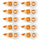 PLUS 49969)修正テープ 使い切りタイプ 12m幅6mm 10個入 ( WH-706-10P ) プラス(株)