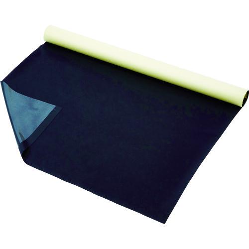 TRUSCO プロテクトシート テープ付 黒 1500X1M 5枚入 紙管1本巻 ( U1-1500-BK ) トラスコ中山(株)