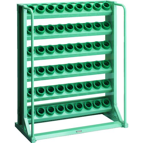 【SALE価格】TRUSCO ツーリングラック HSK63A BT40 NT40兼用 54個収納 ( VTL-E610 ) トラスコ中山(株)