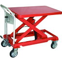 TRUSCO ハンドリフター 500kg 600X900 オレンジ ( HLFA-E500 ) トラスコ中山(株)