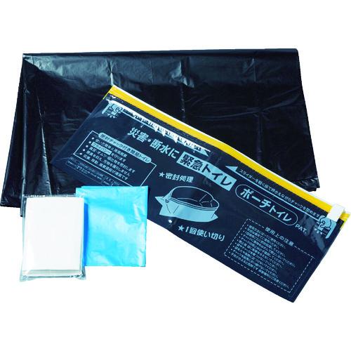 TRUSCO ( トラスコ中山 ) 持ち運び携帯トイレ 大・小兼用 3回分セット入 KTOIDS-3S orangetool-10567564 Orange Tool Tokiwa パッケージ画像