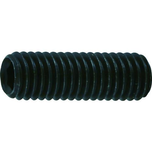 TRUSCO 六角穴付止めねじ 平先 黒染め M6×10 80本入 ( B63-0610 ) トラスコ中山(株)