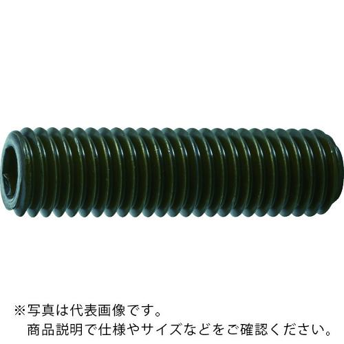 TRUSCO 六角穴付止めねじ 平先 黒染め