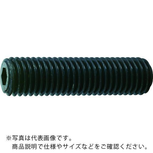 TRUSCO 六角穴付止めねじ 平先 黒染め