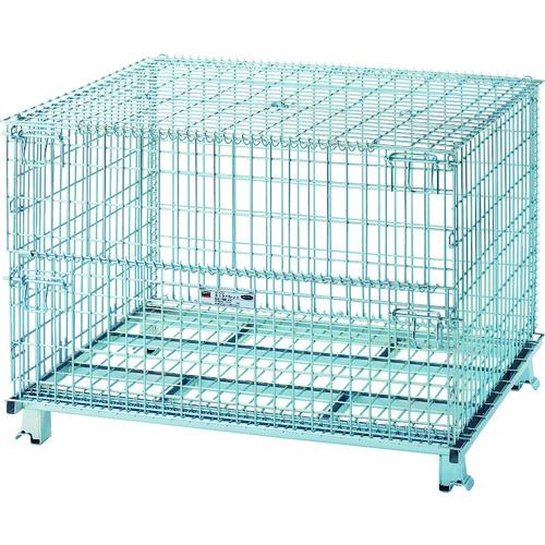 TRUSCO ネットパレット 1200X1000X890 1000Kg 2枚フタ付 ( TNP-4NF2 ) トラスコ中山(株)