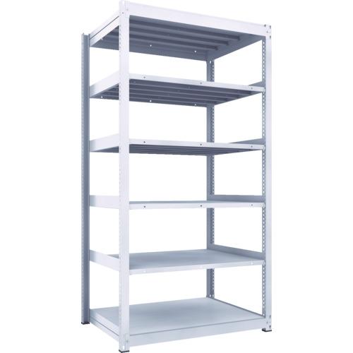 TRUSCO ( トラスコ中山 ) TUG型中量ボルトレス棚 300kg 単体型 1255×926×H2400 6段 ( TUG300-84Z-6 )