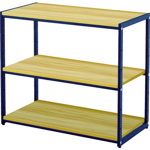 TRUSCO モニター台 804X400X700H 木天板+黒脚 ( TVR8040NA-BK ) トラスコ中山(株)